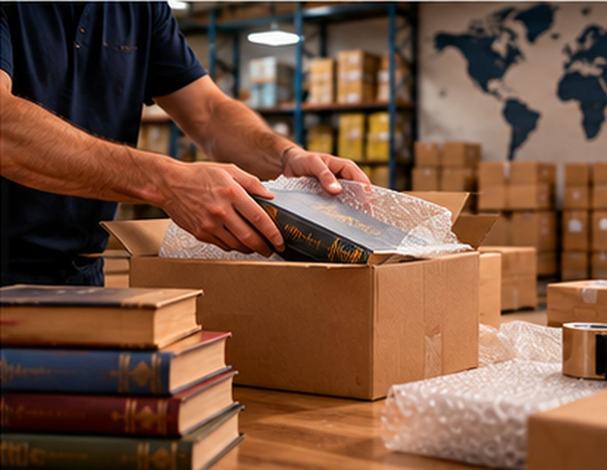 Sorgfältige Verpackung
